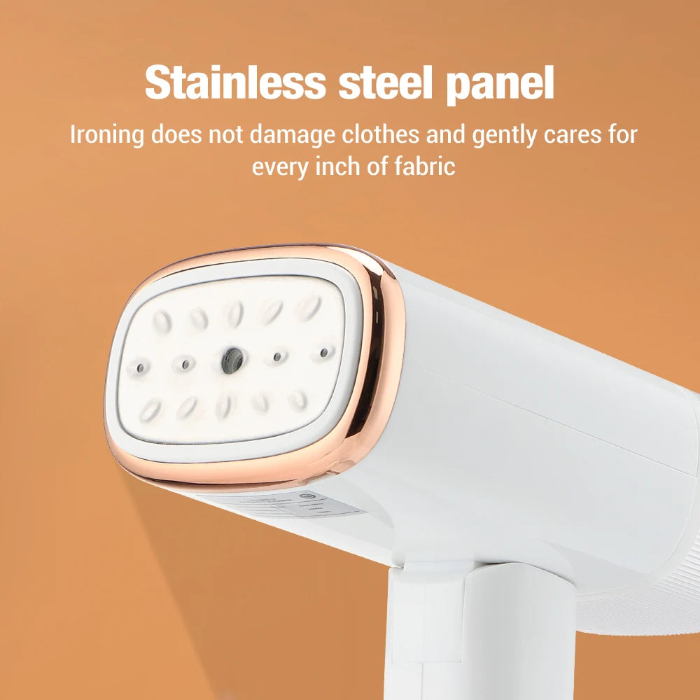 Portable Steam Iron For Clothes Handheld Electric Garment Steamer Cleaner Foldable Flat Ironing Machine For Travel Home