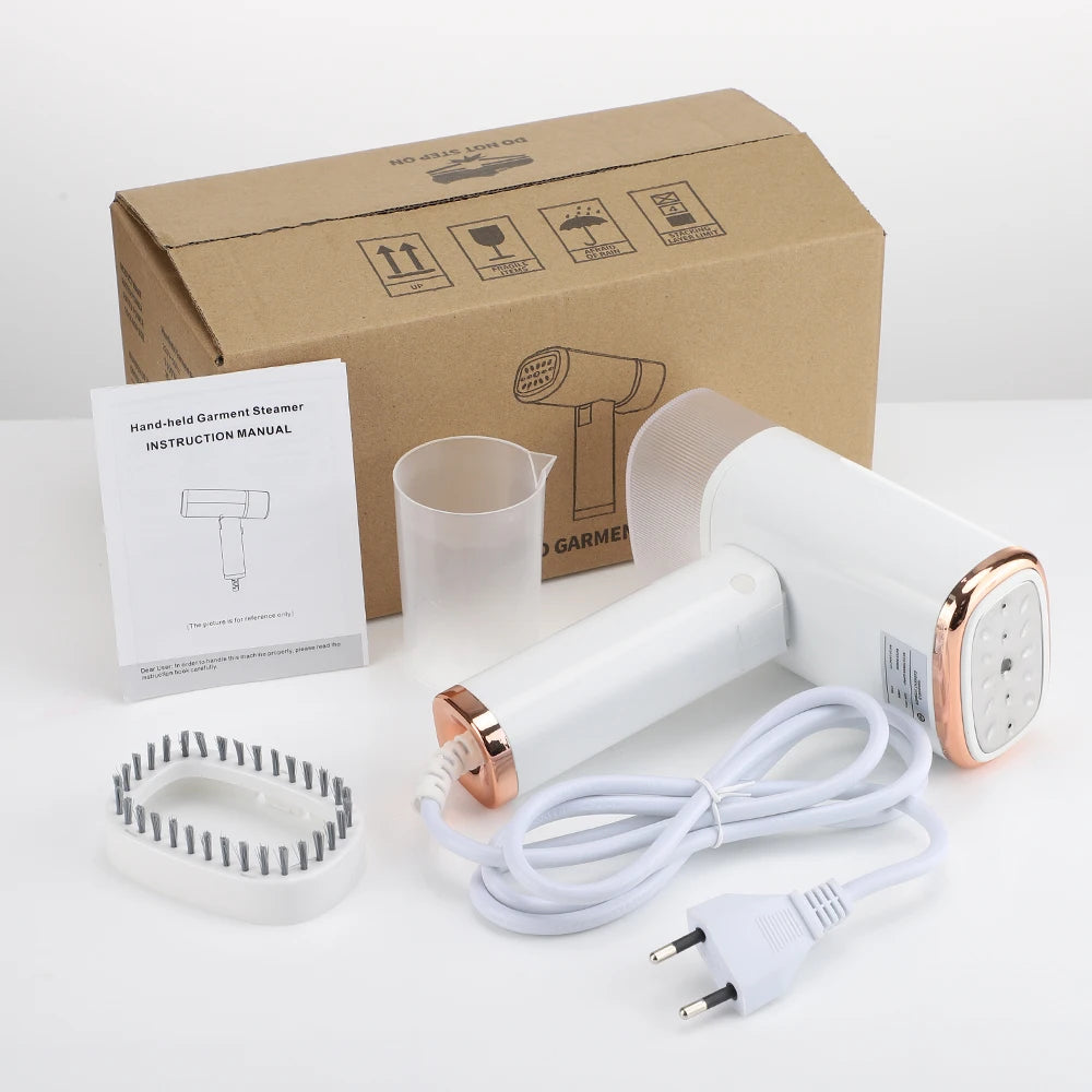 Portable Steam Iron For Clothes Handheld Electric Garment Steamer Cleaner Foldable Flat Ironing Machine For Travel Home